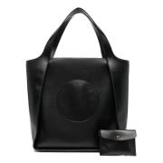 Sort Logo Tote Taske