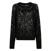 Sequin Crewneck Sweater