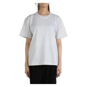 Puff Logo Essential Tee med Bound Neck