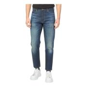 Blå Slim Fit Denim Jeans