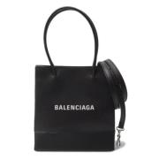 Pre-owned Laeder balenciaga-tasker