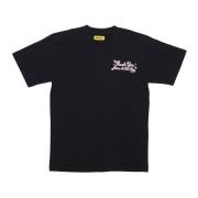 Sort Rose Herre T-Shirt Crew Neck