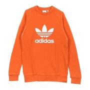 Orange Crewneck Sweatshirt til Mænd