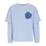 Letvægts Crewneck Sweatshirt Triple J Cyan