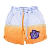 Triple J Cyan/Orange Shorts