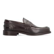 Klassiske kalveskind loafers