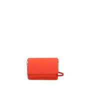 Orange Skuldertaske Elegant Moderne Design