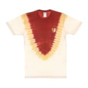 Tie-Dye Dream Tee T-Shirt Bourgogne/Peach