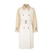 Vendbar Bomulds Trenchcoat Beige