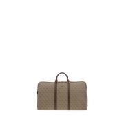 Beige Stilfuld Herre Duffle Taske