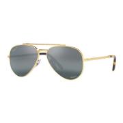 Aviator Polariserede solbriller Legend Gold/Blue Silver