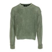 Åben Strikket Sweater