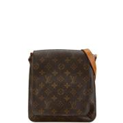 Pre-owned Canvas louis-vuitton-tasker