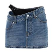 Denim Mini Nederdel