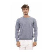 Luksuriøs Uldblanding Crew Neck Sweater