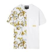 Blomstret Bomuld T-shirt