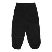 Cargo Pant Sort Bomuld Elastisk Pasform