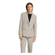 Elegant Skræddersyet Beige Blazer