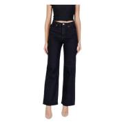 Klassiske High-Rise Wide Leg Jeans