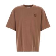 Brun Bomuld Oversize T-shirt