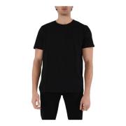 Jersey T-shirt med slim fit