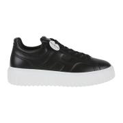 Sorte Sneakers med H-striber