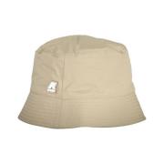 Beige Fiskerhat med Logo