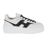 Hvide Sneakers Hæv Stil Casual Udflugter