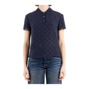 Navy Blue and White Shirt