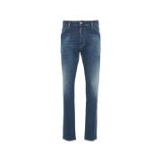 Blå Slim-Fit Cool Guy Jeans AW24