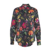 Blomstret Multi-farvet Bluse