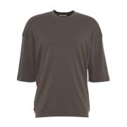 Oliv AW24 Boxy T-shirt Bomuld Casual