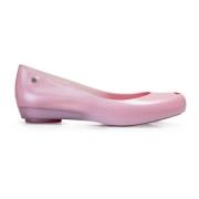 Perlemor Pink Ballet Flats Basic Style