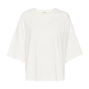 Soaked In Luxury Slemilia Tee Toppe & T-Shirts 30407472 Broken White