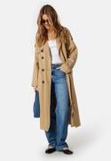 SELECTED FEMME New Bren LS Trenchcoat Cornstalk 40