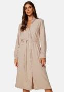 BUBBLEROOM Bella shirt dress Light beige 50