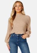 BUBBLEROOM Madina knitted sweater Beige melange S