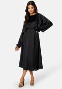 Bubbleroom Occasion Khrista Satin Dress Black 2XL