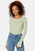 BUBBLEROOM Sabine knitted top Light green M