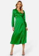 Object Collectors Item Naya L/S Wrap Dress Fern Green 38