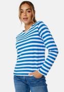 Pieces Kamille LS Blouse Princess Blue Stripe S