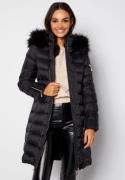 Chiara Forthi Madesimo Long Down Jacket Black 34