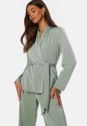 BUBBLEROOM Pilar Soft Satin  Blazer Dusty green 42