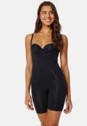 DORINA Absolute Sculpt Seamless Open Bust Romper BK0001-Black XL