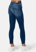 ONLY Blush Mid Ankle Raw Denim Medium Blue Denim M/34