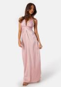 Y.A.S Bree Strap Maxi Twist Dress Pale Mauve M