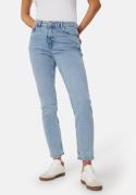 Pieces Pcbella High Waist tap ank jeans Light Blue Denim 25/32