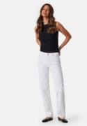 BUBBLEROOM Low Waist Straight Jeans Offwhite 46