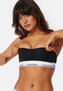 Calvin Klein Lightly Lined Bandeau Black XS