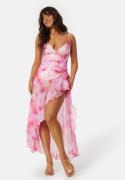 Bardot Sorella printed midi dress Pink 42(UK14)